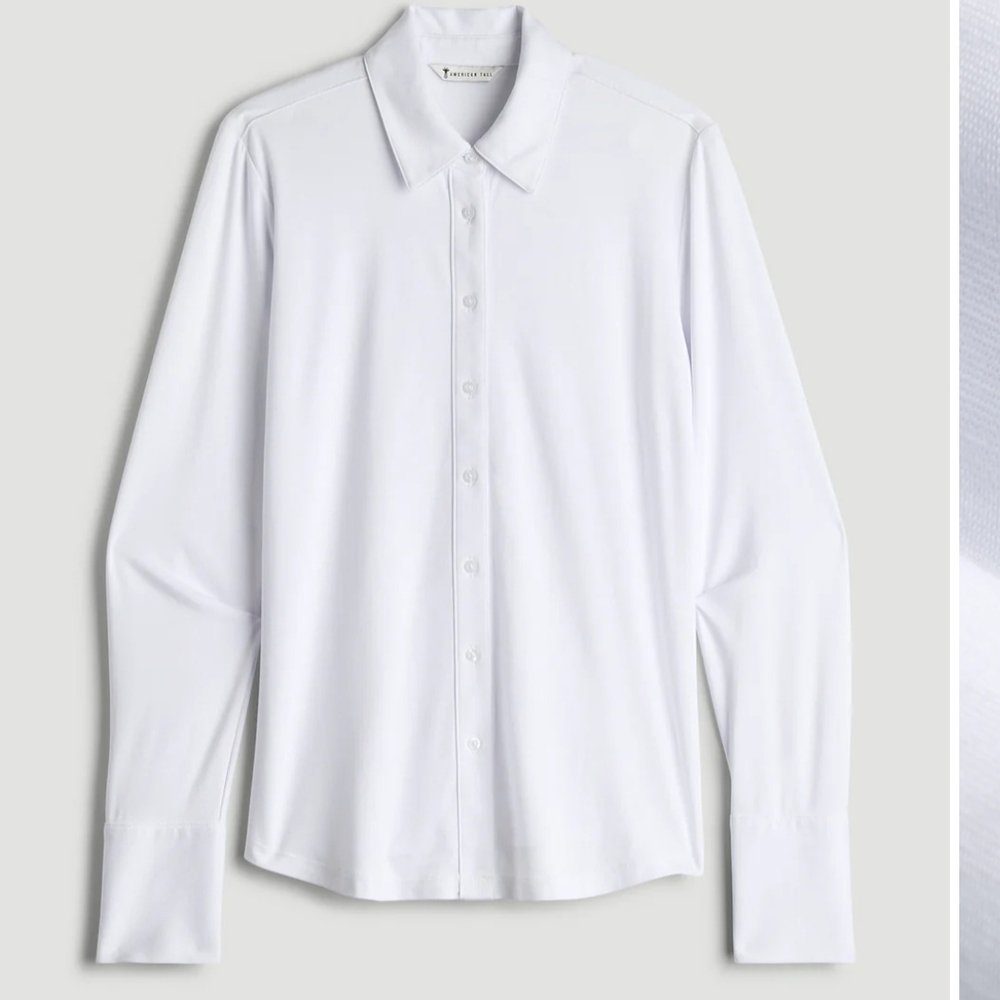 American Tall Button-Up Dress Shirt - Classic Long Sleeve